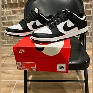 Nike Panda Dunk Sz 10